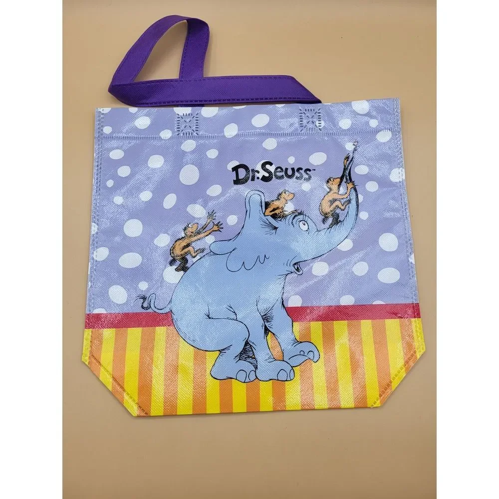 Dr. Seuss Reusable Totes Shopping Bags Small Shopping Bags Lot Of 2 NEW - Picture 7 of 7